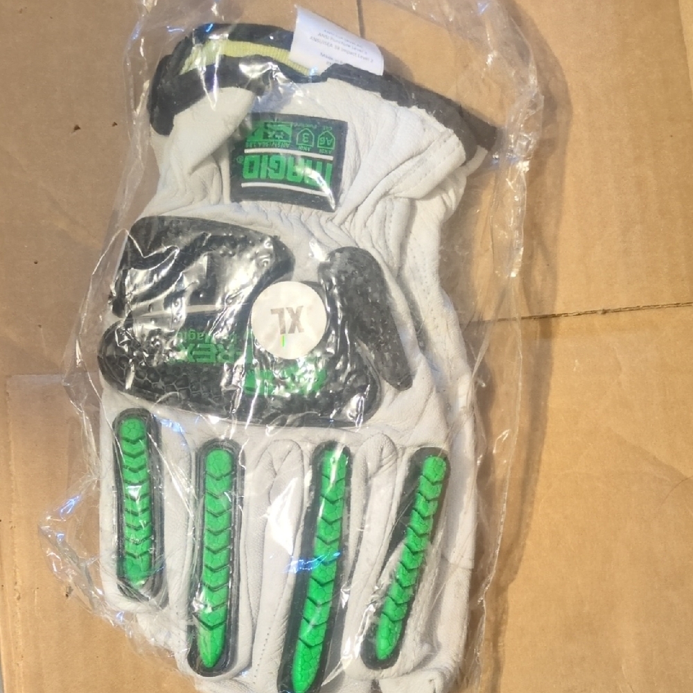 Magid Black and White Protective Gloves